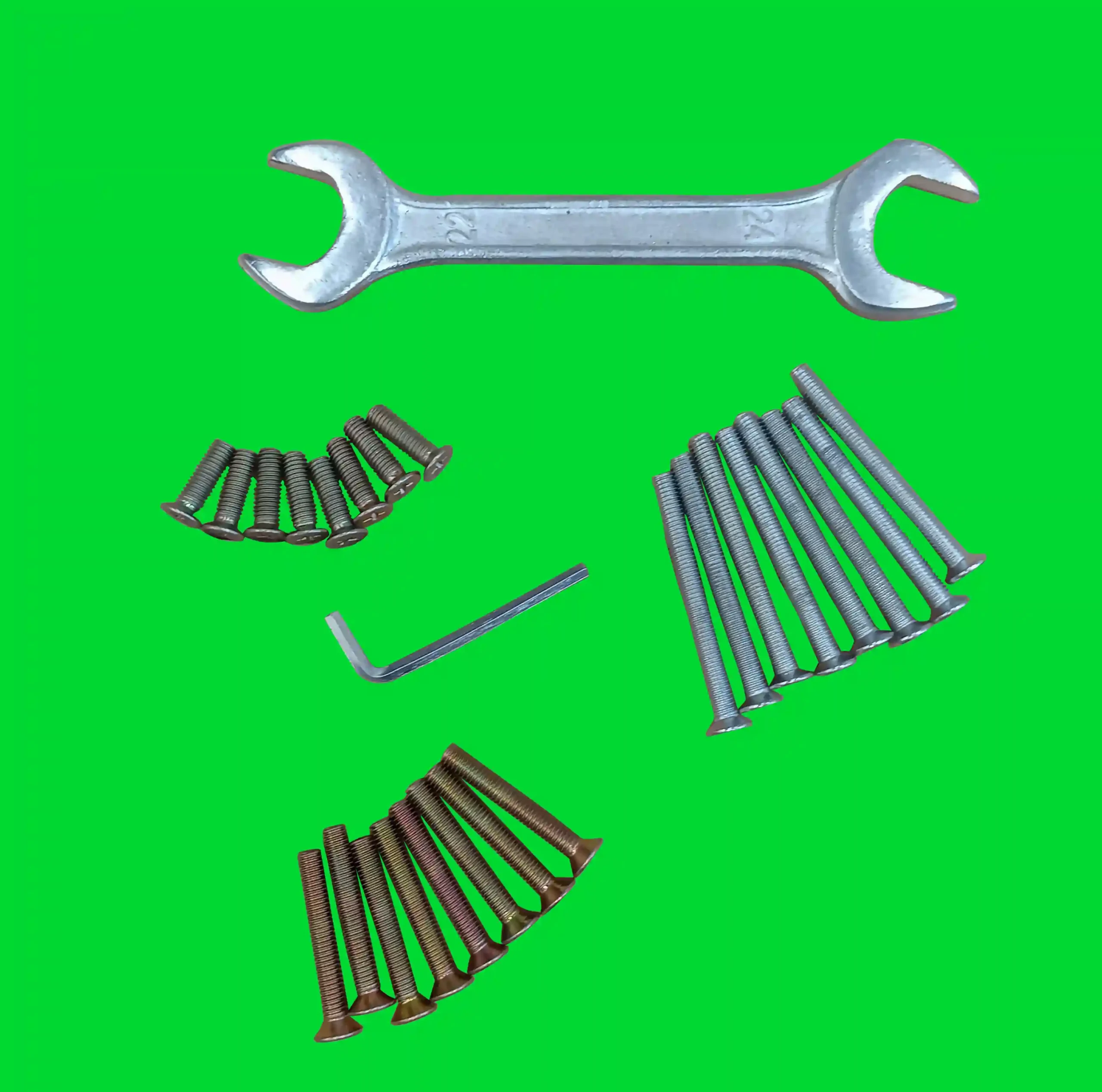 tornillos y llave de soldadora de tubo 11zon