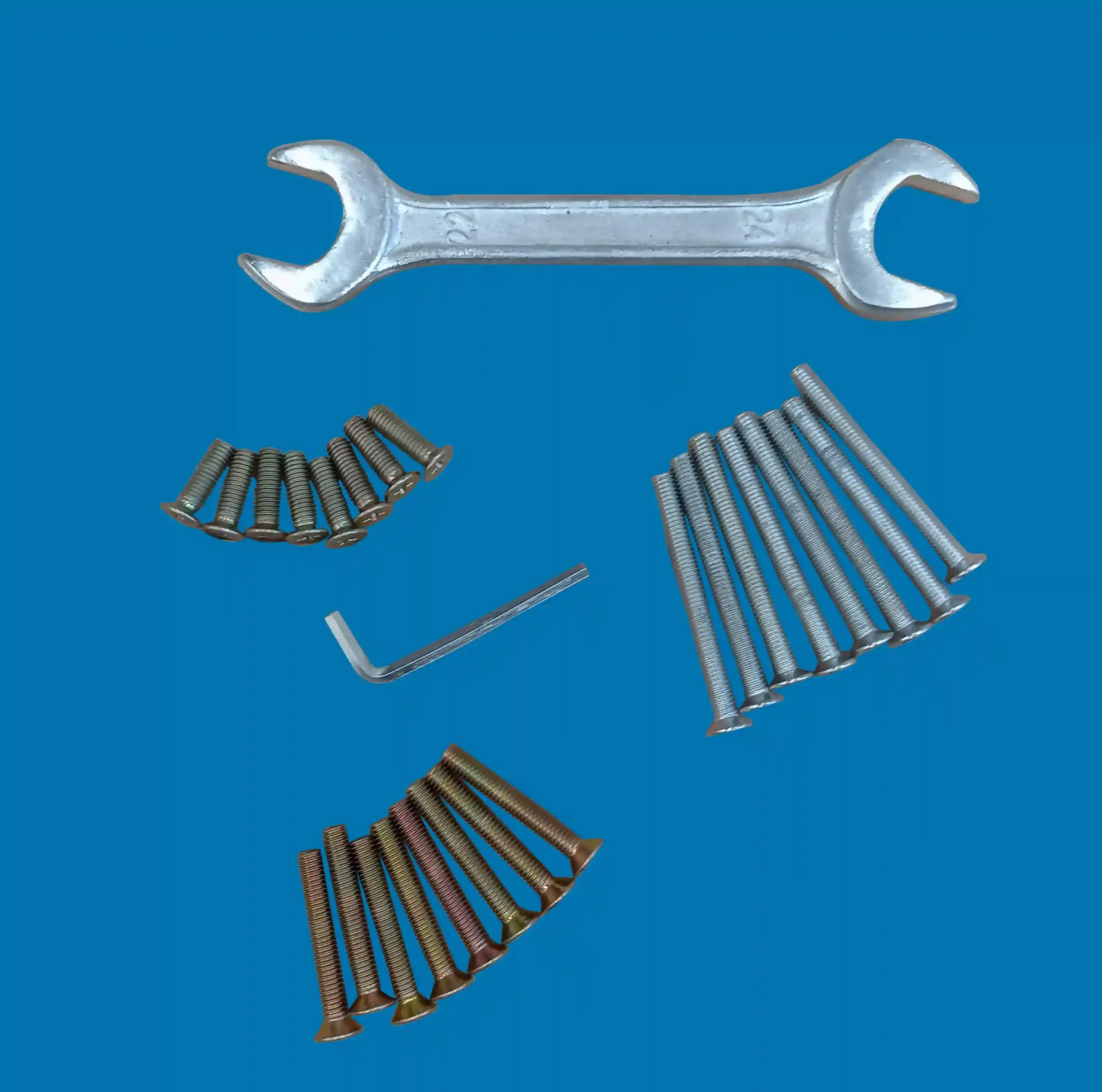 tornillos y llave de soldadora de tubo 11zon