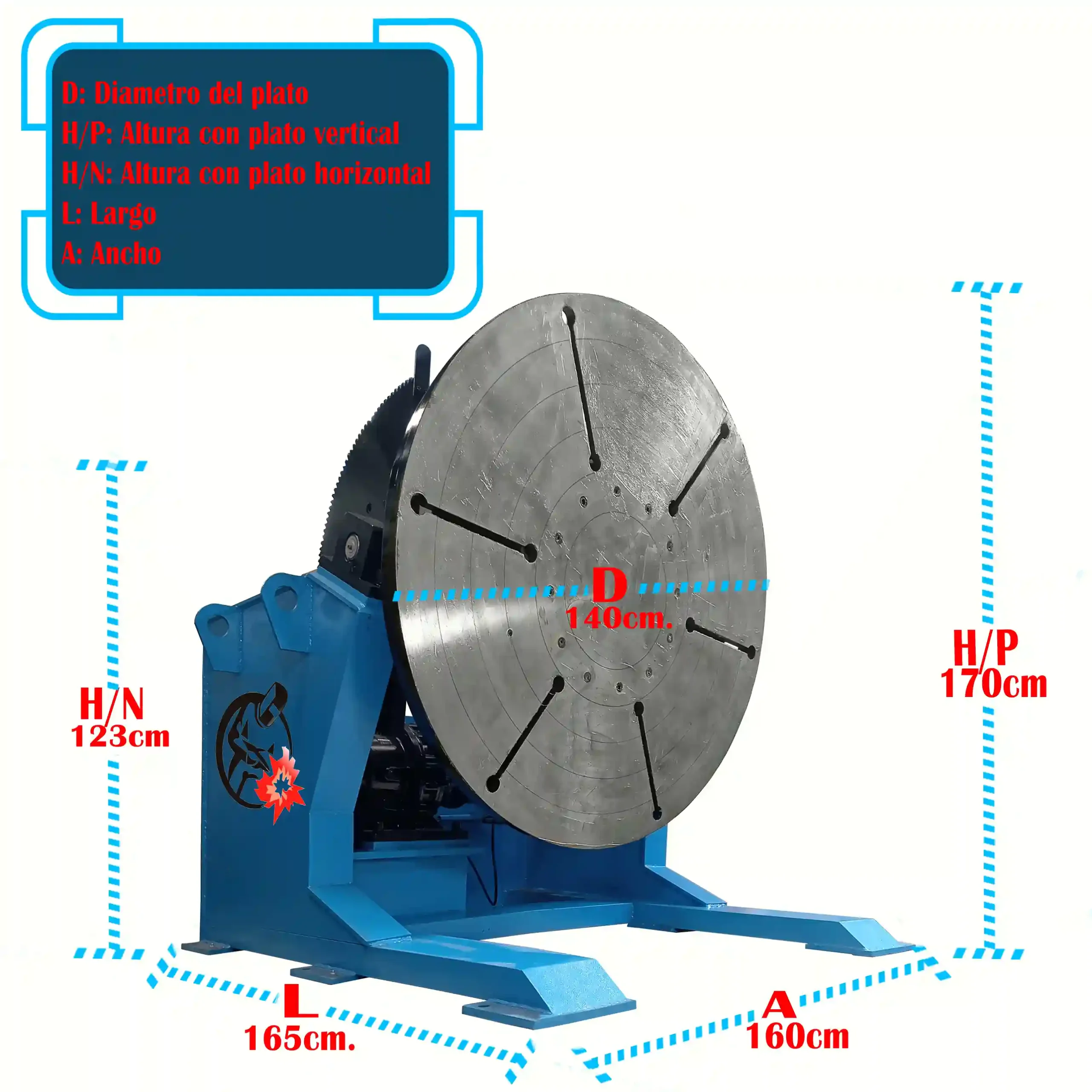 dimenciones de mesa giratoria (1) 11zon