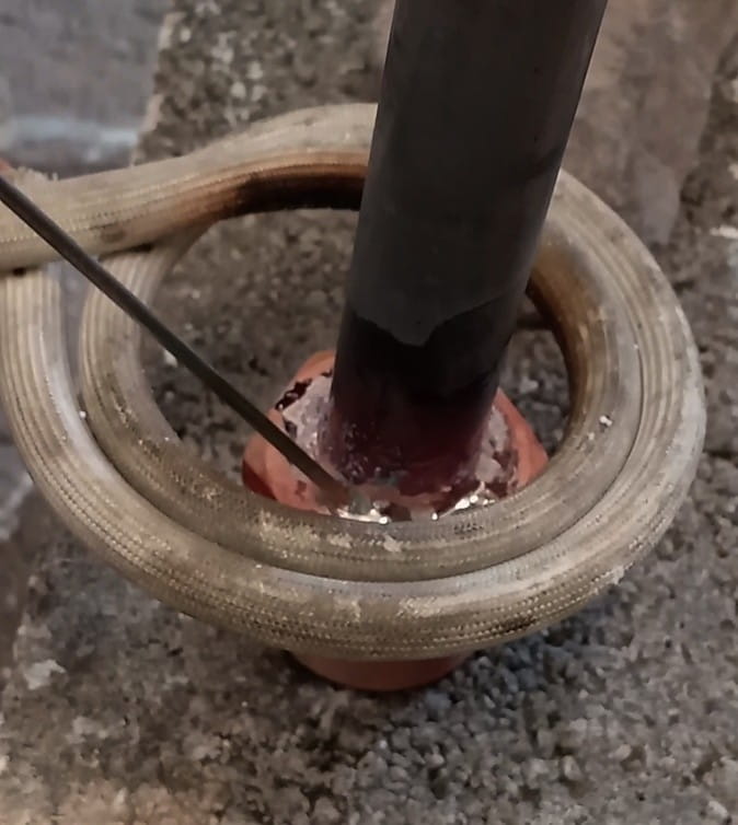 calentador por inducción