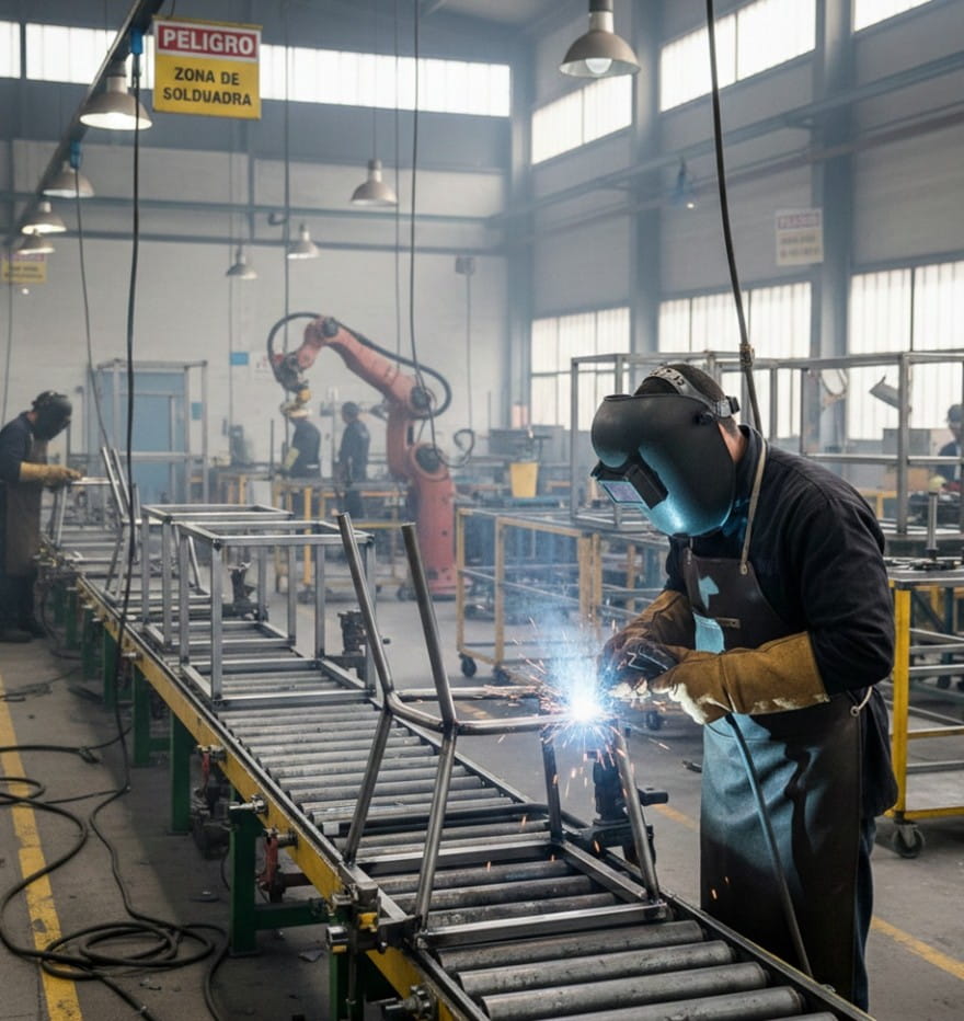 soldadora industrial
