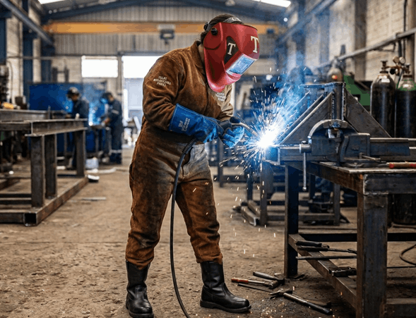 máquina de soldar microalambre