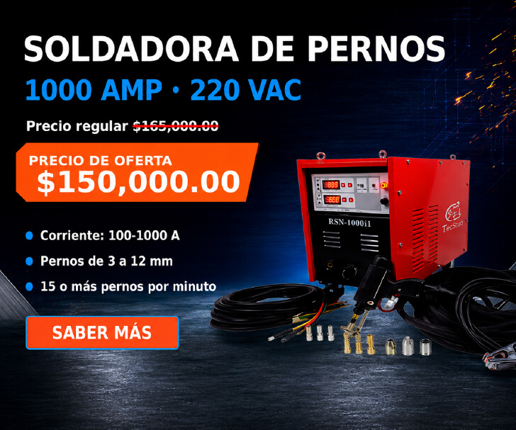soldadora de pernos movil